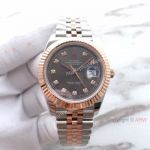  Replica Rolex Datejust 41 Rhodium Dial Diamond Markers Caliber 3255